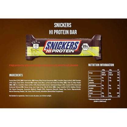 Snickers Hi-Protein Bars 12x55g Original