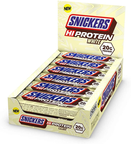 Snickers Low Sugar Protein Bars 12x57g White