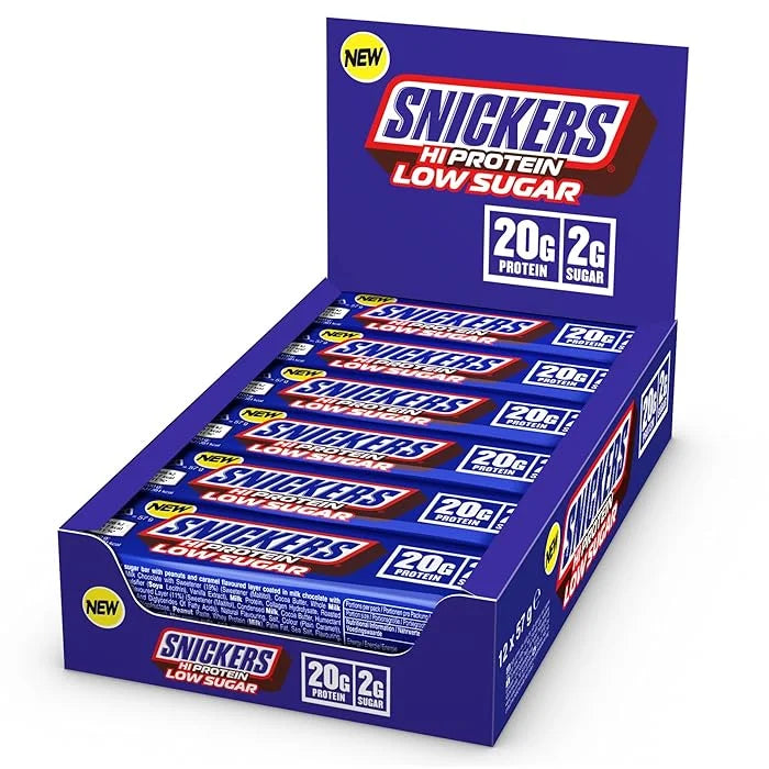 Snickers Milk Chocolate Low Sugar Protein Bars