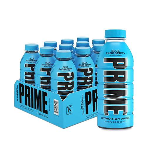 Prime Blue Raspberry Hydration Drink 500 ML at Al Saqer Nutrition UAE