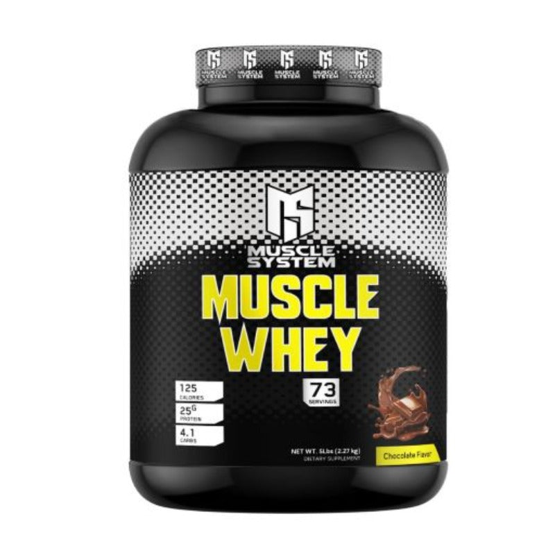 Muscle System Muscle Whey 5lb 73 Serv Chocolate